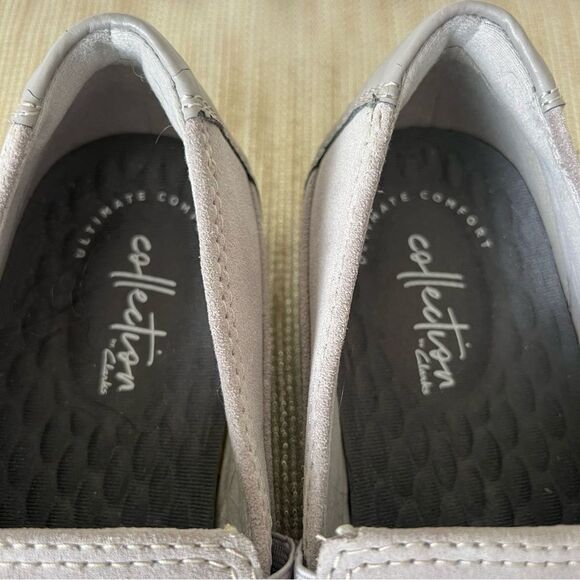Clarks® Haley Park Grey Suede
Comfort Loafers Size 8 Women’s - Picture 10 of 16